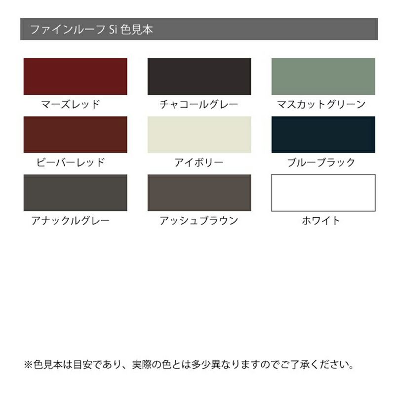 ニッペ ファインルーフsi サーフグレー 面倒